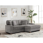 Modulares XXL-Sofa-Set mit Chaiselongue und Sessel für drinnen