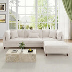 Modulares Sofa mit Ottoman für Wohnzimmer-Set - 112 B