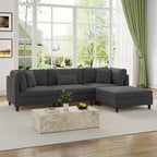 Modulares Sofa mit Ottoman für Wohnzimmer-Set - 112 B