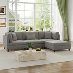 Modulares Sofa mit Ottoman für Wohnzimmer-Set - 112 B