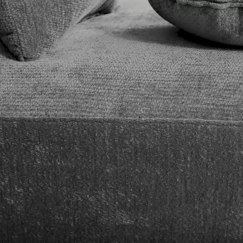 Christopher Knight Home - Buker Geschwungenes Polyester-Ecksofa