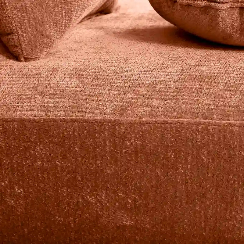 Christopher Knight Home - Buker Geschwungenes Polyester-Ecksofa