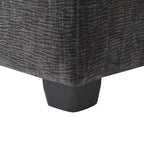 L-förmiges modulares Ecksofa, 4-Sitzer Chenille-Sofa