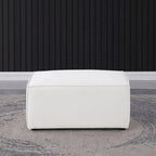 Frei kombinierbares modulares Sofa mit Chenille-Bezug