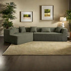 127.5Polyester Modulares Sektionssofa Wolkencouch mit tiefer Sitzfläche, keine Montage erforderlich und modernem minimalistischem Design
