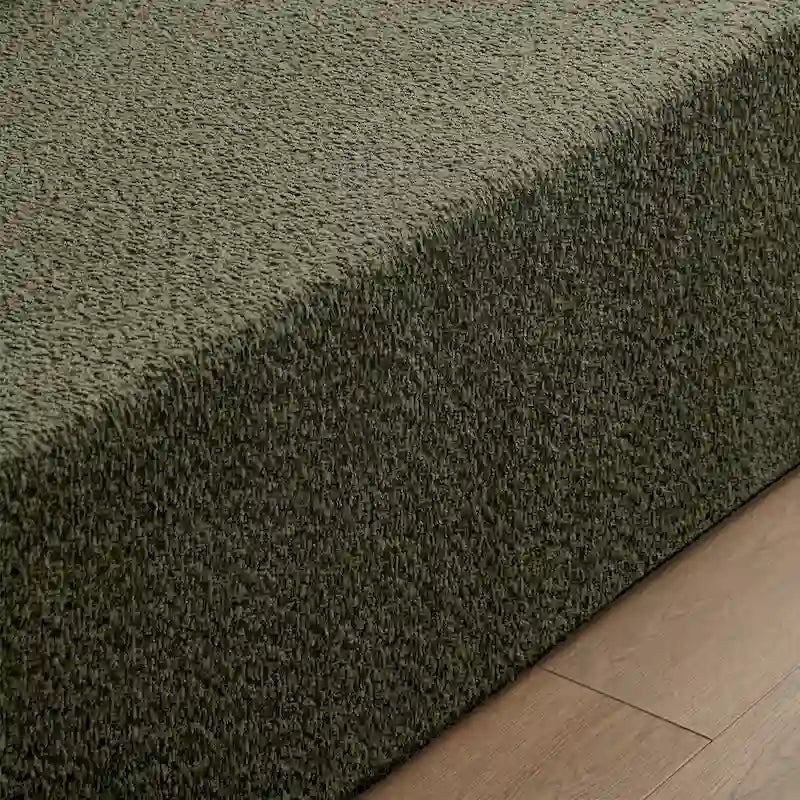 127.5Polyester Modulares Sektionssofa Wolkencouch mit tiefer Sitzfläche, keine Montage erforderlich und modernem minimalistischem Design