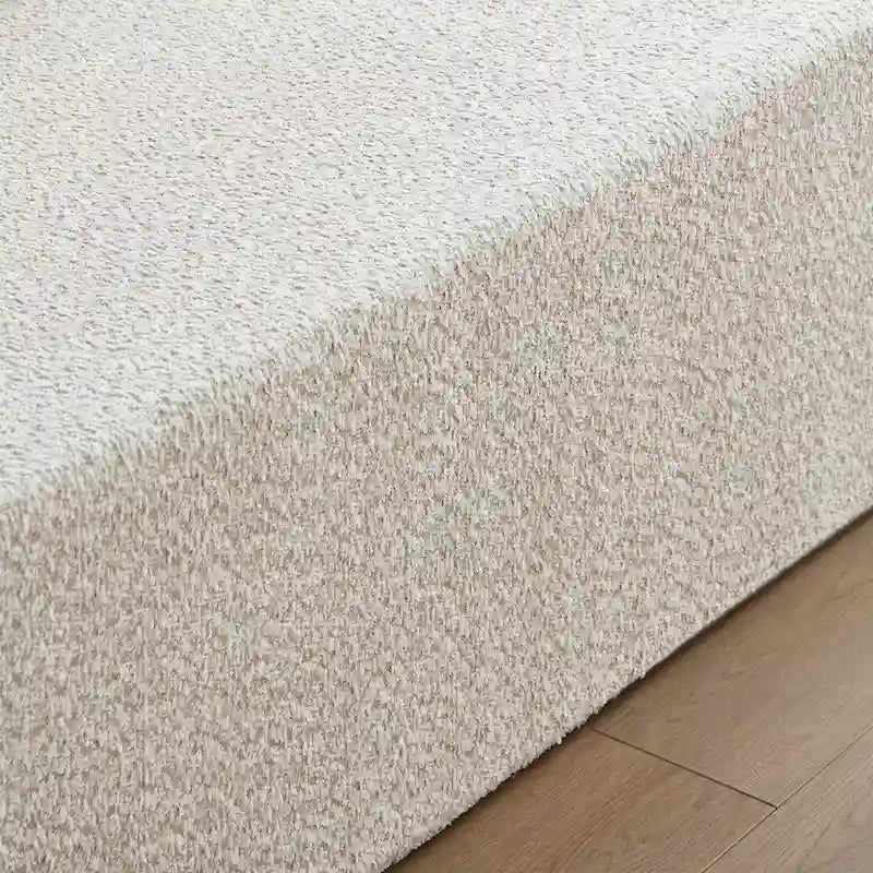 127.5Polyester Modulares Sektionssofa Wolkencouch mit tiefer Sitzfläche, keine Montage erforderlich und modernem minimalistischem Design