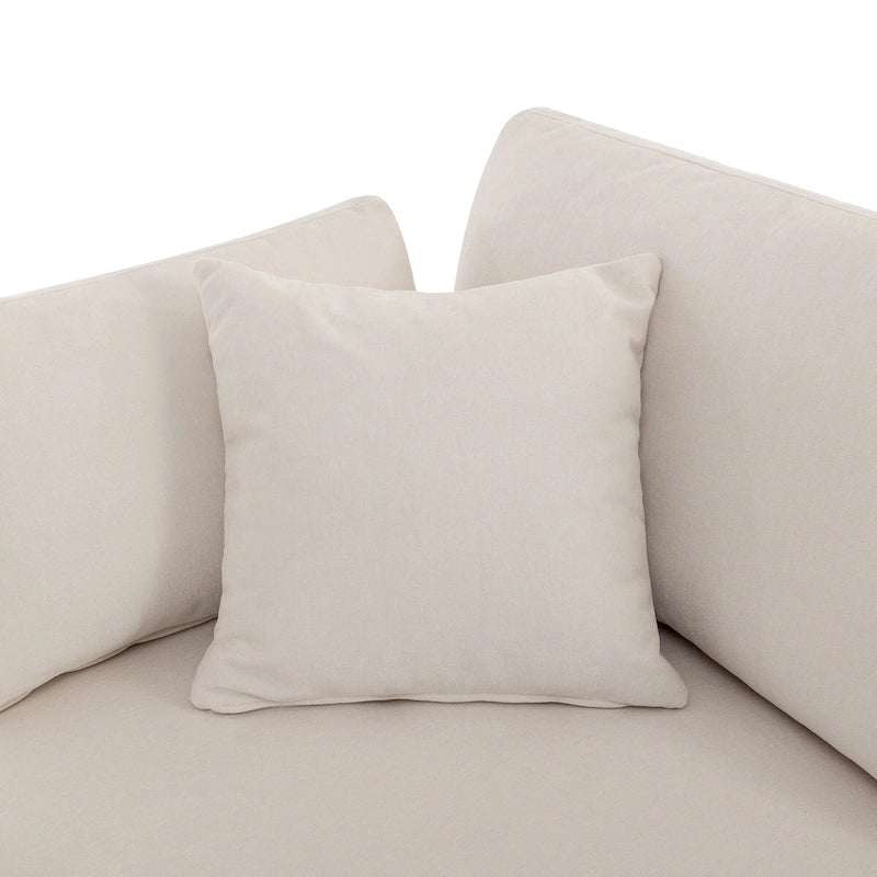 100,4 geräumiges U-förmiges 6-Sitzer-Ecksofa mit abnehmbaren Ottomanen und Kissen, flexible Konfiguration