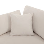 100,4 geräumiges U-förmiges 6-Sitzer-Ecksofa mit abnehmbaren Ottomanen und Kissen, flexible Konfiguration