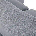 134.40 Modernes U-förmiges 6-Sitzer Ecksofa mit 2 großen Chaises, abnehmbaren Hockern und weichen Kissen