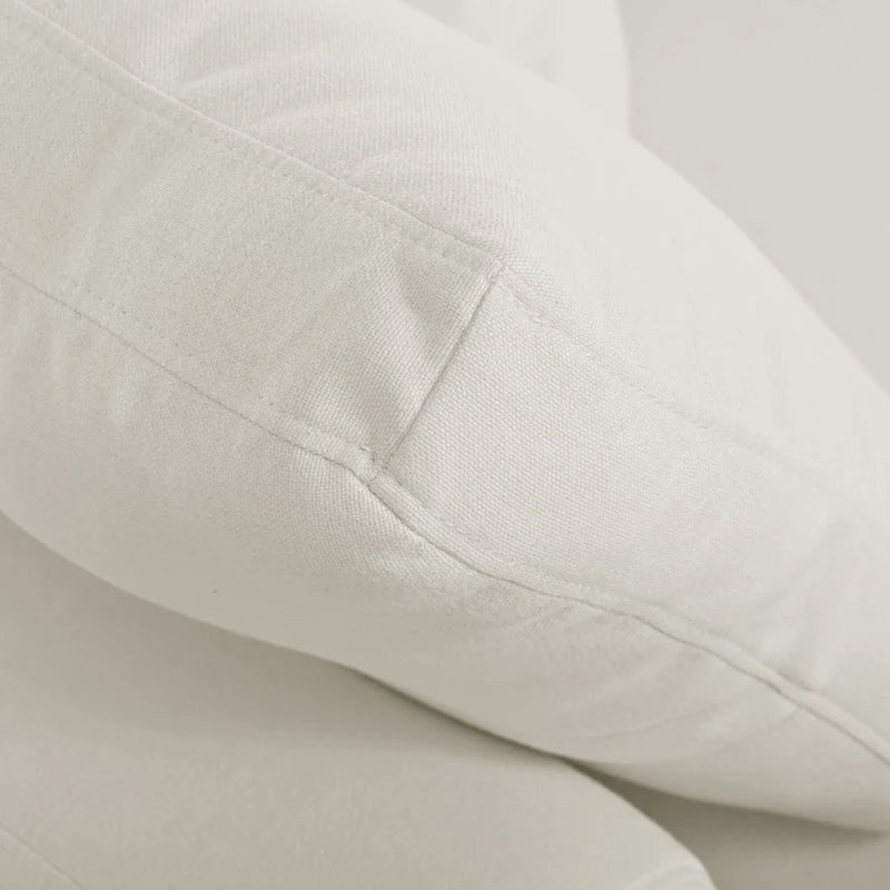 134.40 Modernes U-förmiges 6-Sitzer Ecksofa mit 2 großen Chaises, abnehmbaren Hockern und weichen Kissen