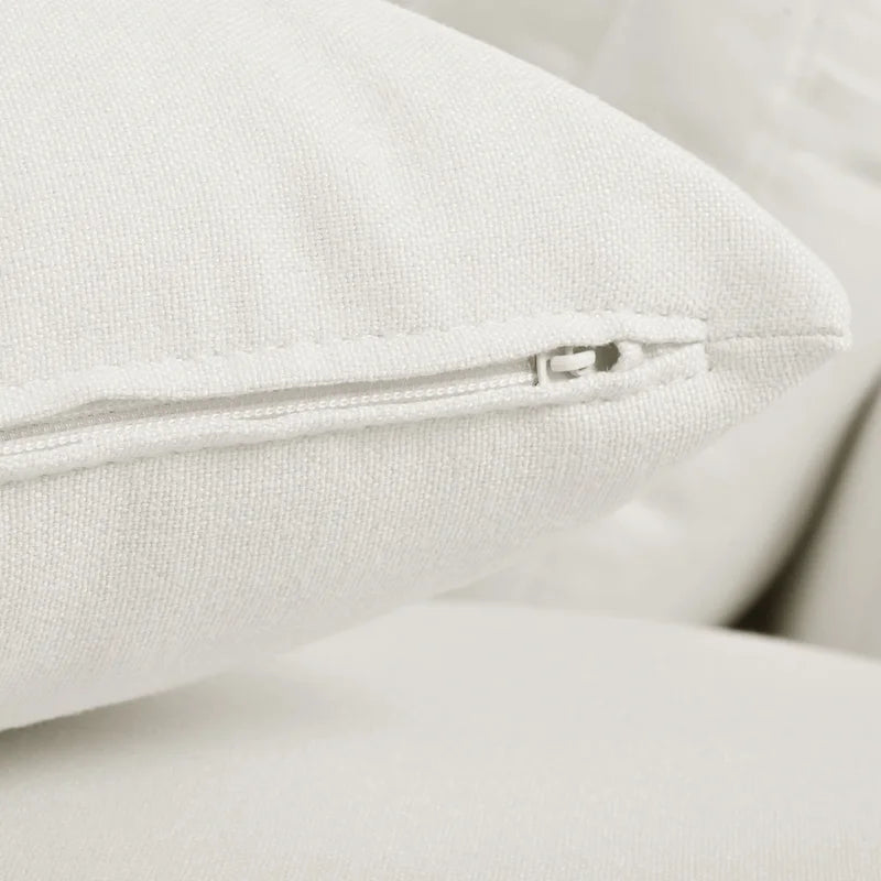 134.40 Modernes U-förmiges 6-Sitzer Ecksofa mit 2 großen Chaises, abnehmbaren Hockern und weichen Kissen