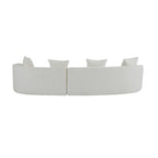 Christopher Knight Home - Linda Stoff-Ecksofa mit Rundung