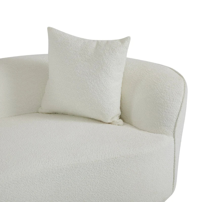 Christopher Knight Home - Linda Stoff-Ecksofa mit Rundung