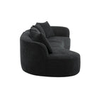 Christopher Knight Home - Linda Stoff-Ecksofa mit Rundung