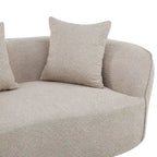Christopher Knight Home - Linda Stoff-Ecksofa mit Rundung