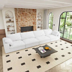 Großes modulares Cloud-Sofa Daunensofa als Schlafsofa für Wohnzimmer