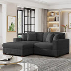 Modernes, überdimensioniertes, modulares Sofa-Set mit Kissen