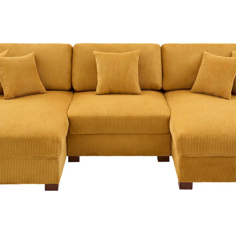 Modernes, überdimensioniertes, modulares Sofa-Set mit Kissen