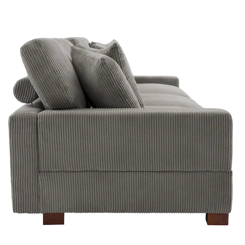 Modernes, überdimensioniertes, modulares Sofa-Set mit Kissen