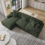 Modernes, überdimensioniertes, modulares Sofa-Set mit Kissen