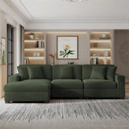 Modernes, überdimensioniertes, modulares Sofa-Set mit Kissen