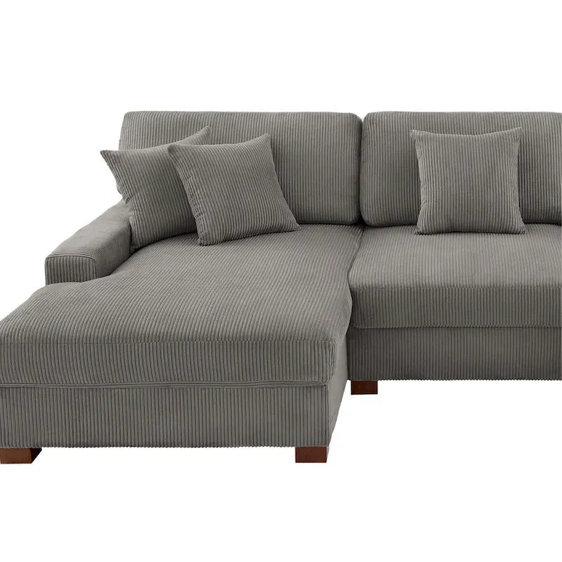 Modernes, überdimensioniertes, modulares Sofa-Set mit Kissen