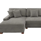 Modernes, überdimensioniertes, modulares Sofa-Set mit Kissen