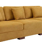 Modernes, überdimensioniertes, modulares Sofa-Set mit Kissen