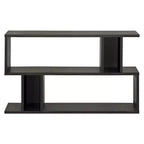 69,85 cm 2-stöckiges modernes Bücherregal Dunkelbraun