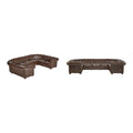 Gdansk 9-Sitzer U-förmiges Chesterfield Ecksofa