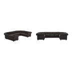 Gdansk 9-Sitzer U-förmiges Chesterfield Ecksofa
