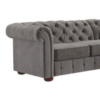 Gdansk 5-Sitzer L-förmiges Chesterfield-Sofa