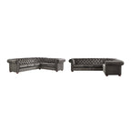 Gdansk 6-Sitzer L-förmiges Chesterfield-Sofa
