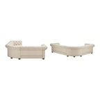 Gdansk 6-Sitzer L-förmiges Chesterfield-Sofa