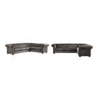 Gdansk 6-Sitzer L-förmiges Chesterfield-Sofa