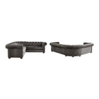 Gdansk 6-Sitzer L-förmiges Chesterfield-Sofa