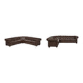 Gdansk 7-Sitzer L-förmiges Chesterfield-Sofa