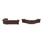 Gdansk 7-Sitzer L-förmiges Chesterfield-Sofa