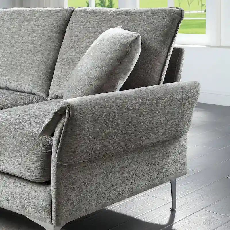 Harkon Contemporary Chenille-Polster-Sitzgruppe von Furniture of America