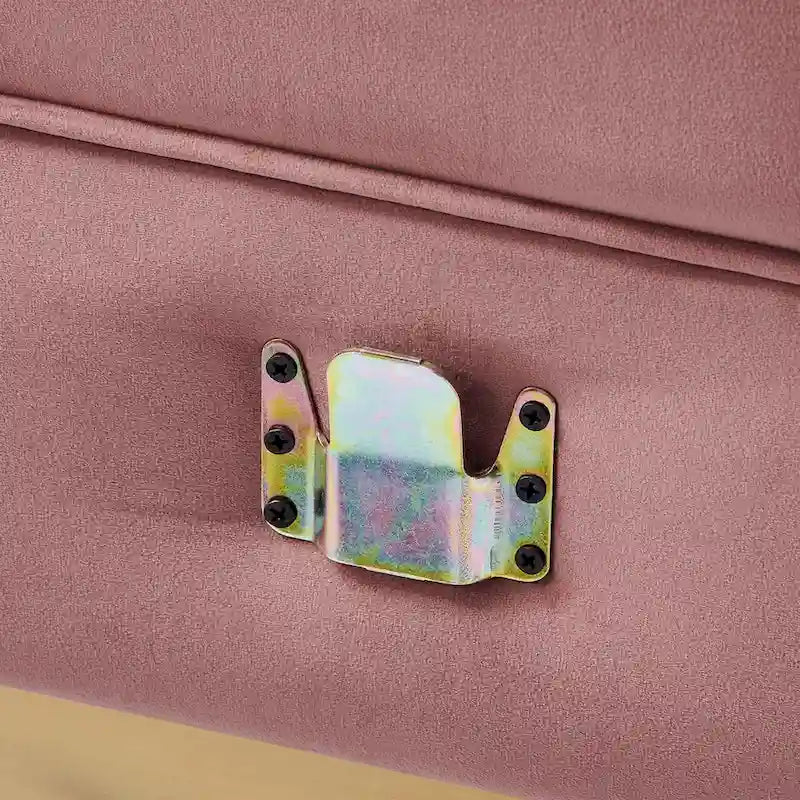 Sanguine Channel Getufteter Performance Velvet Modularer Loungesofa Linker Armstuhl