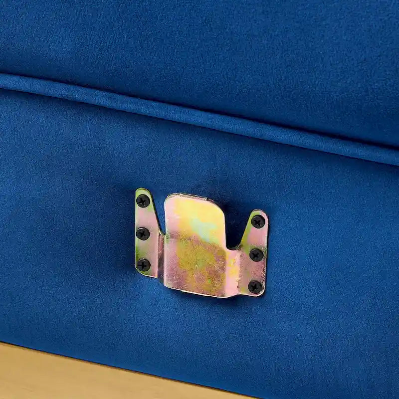 Sanguine Channel Getufteter Performance Velvet Modularer Loungesofa Linker Armstuhl