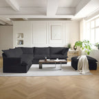 6-teilige Ecksofas mit Polsterung