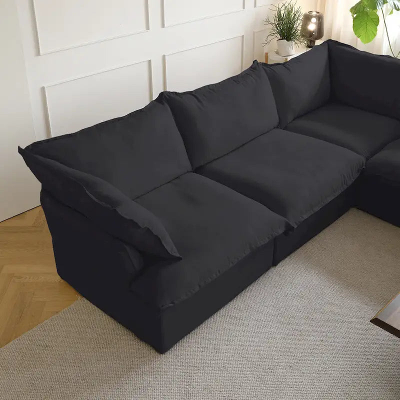6-teilige Ecksofas mit Polsterung
