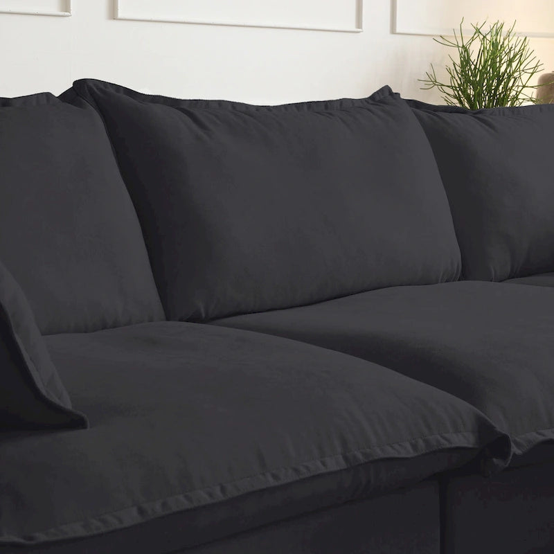 6-teilige Ecksofas mit Polsterung