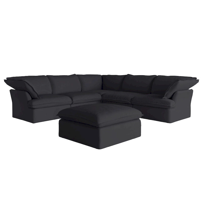 6-teilige Ecksofas mit Polsterung