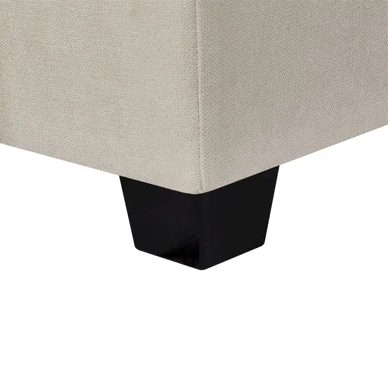 Merax U-förmiges, umwandelbares, modulares Sektions-Schlafsofa mit umkehrbarer Recamiere