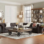 Knightsbridge Chesterfield Ecksofa von iNSPIRE Q Artisan