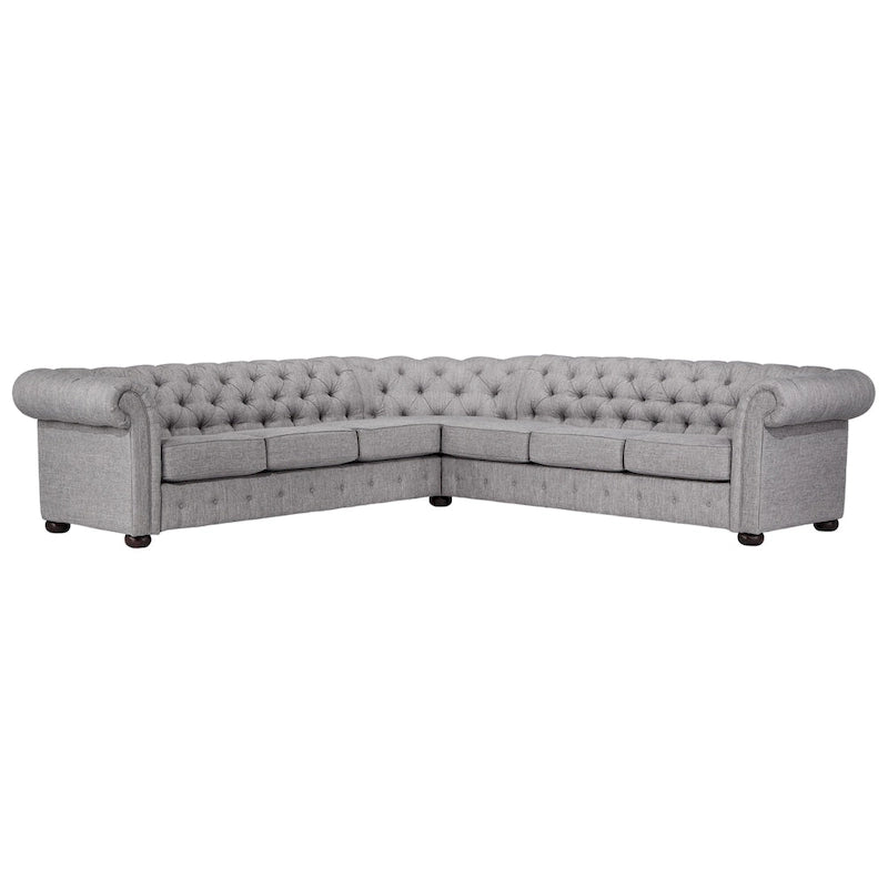 Knightsbridge Chesterfield Ecksofa von iNSPIRE Q Artisan
