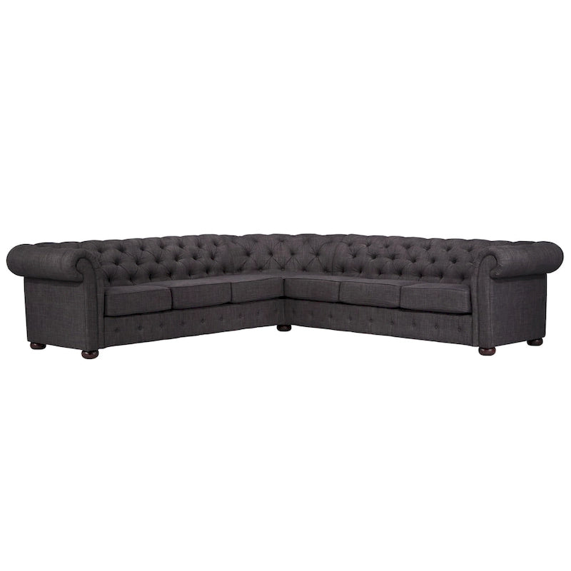 Knightsbridge Chesterfield Ecksofa von iNSPIRE Q Artisan